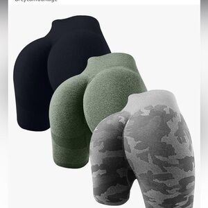 Scrunch workout shorts